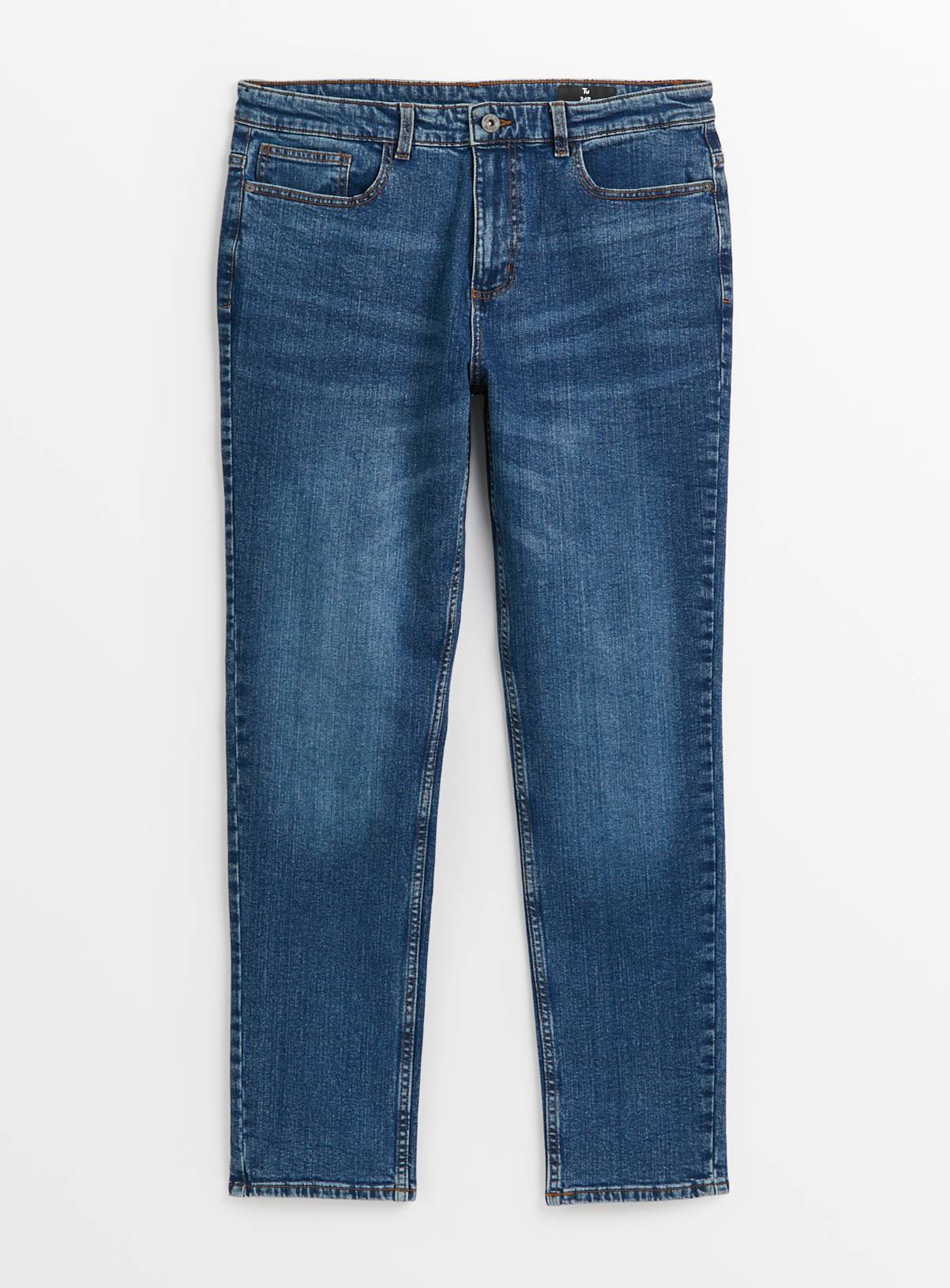 Everyday Mid Washed Denim Slim Fit Jeans  42S - Image 3